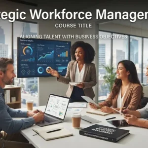 High-quality educational course image featuring Strategic Workforce Management with modern visuals