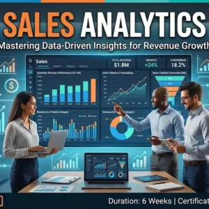 Professional educational image for Sales Analytics course