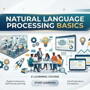 Professional course image for Natural Language Processing Basics training