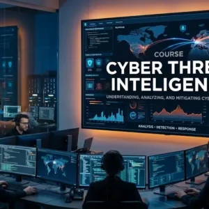 Professional educational image for Cyber Threat Intelligence course
