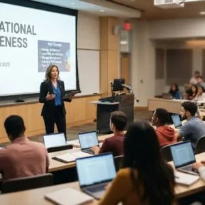 High-quality educational course image featuring Organizational Effectiveness with modern visuals