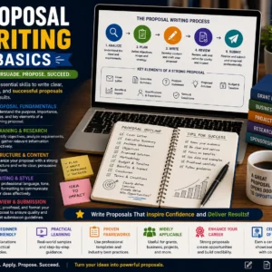 Learn Proposal Writing Basics with professional proposal development skills