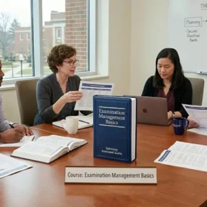 Professional HD course image for Examination Management Basics training program