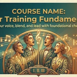 Professional HD course image for Choir Training Fundamentals training program