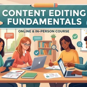 Professional HD course image for Content Editing Fundamentals training program