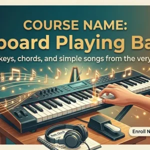Professional HD course image for Keyboard Playing Basics training program