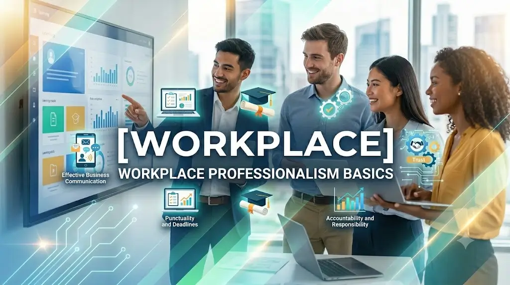 Professional HD course image for Workplace Professionalism Basics training program