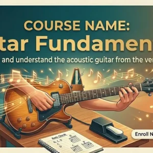Professional HD course image for Guitar Fundamentals training program
