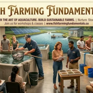 Professional HD course image for Fish Farming Fundamentals training program