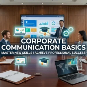 Professional HD course image for Corporate Communication Basics training program