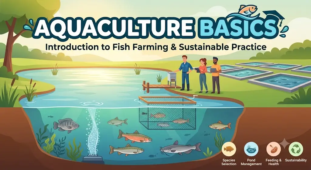 Professional HD course image for Aquaculture Basics training program