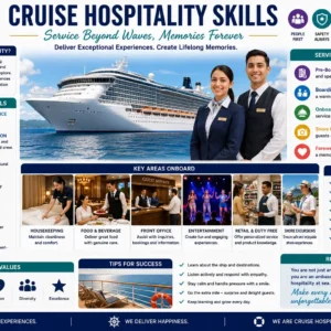 Cruise Hospitality Skills Course for guest service and cruise industry careers