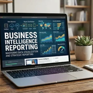 Professional educational image for Business Intelligence Reporting course