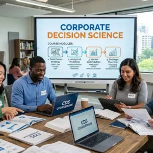 Modern educational image for Startup Marketing Strategy course with branding and digital growth visuals