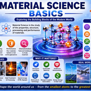 Material Science Basics Course covering engineering materials properties and testing methods