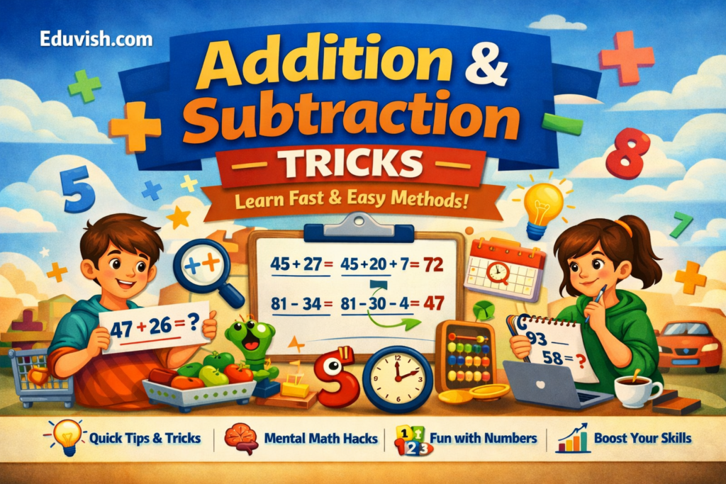 Addition and Subtraction Tricks
