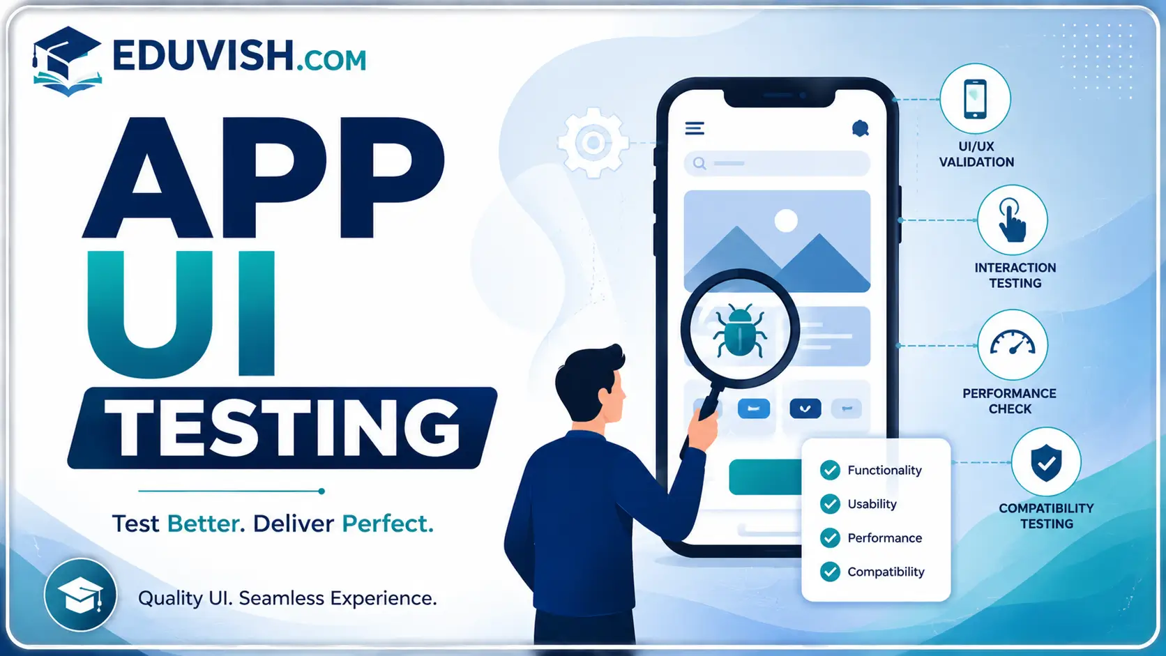 App UI Testing Course for Mobile Application Testing and Quality Assurance