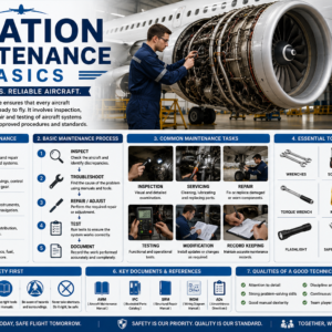 Aviation Maintenance Basics Course for aircraft maintenance and aviation safety training