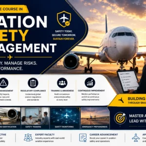 Aviation Safety Management Course for Flight Safety, Risk Assessment, and Aviation Compliance Training