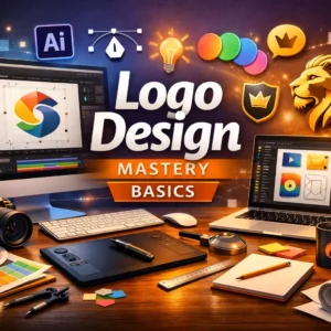 Professional course image for Logo Design Mastery Basics training