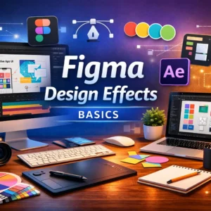 Professional course image for Figma Design Basics training