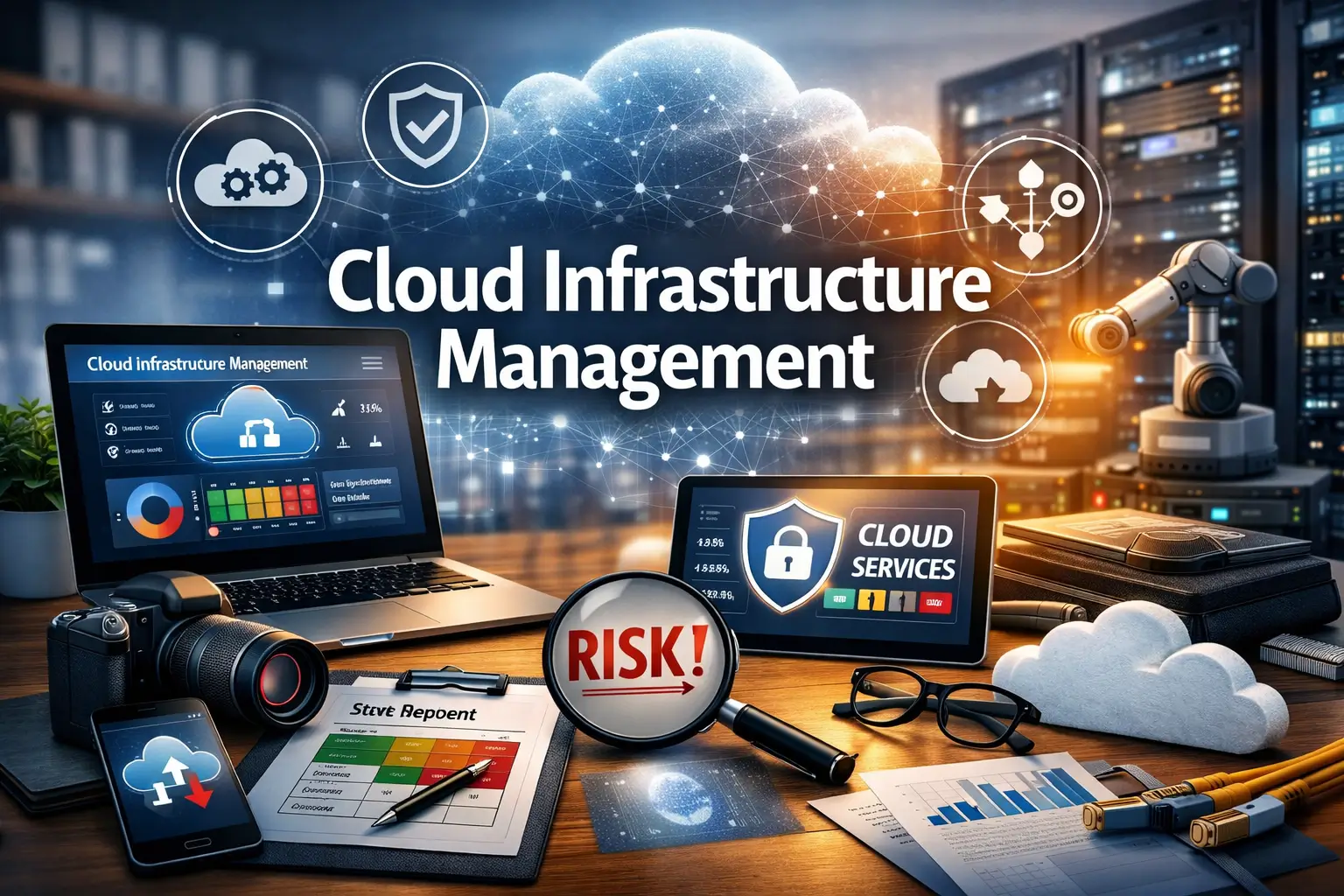 Professional educational image for Cloud Infrastructure Management course