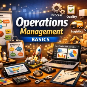 Professional course image for Operations Management Basics training