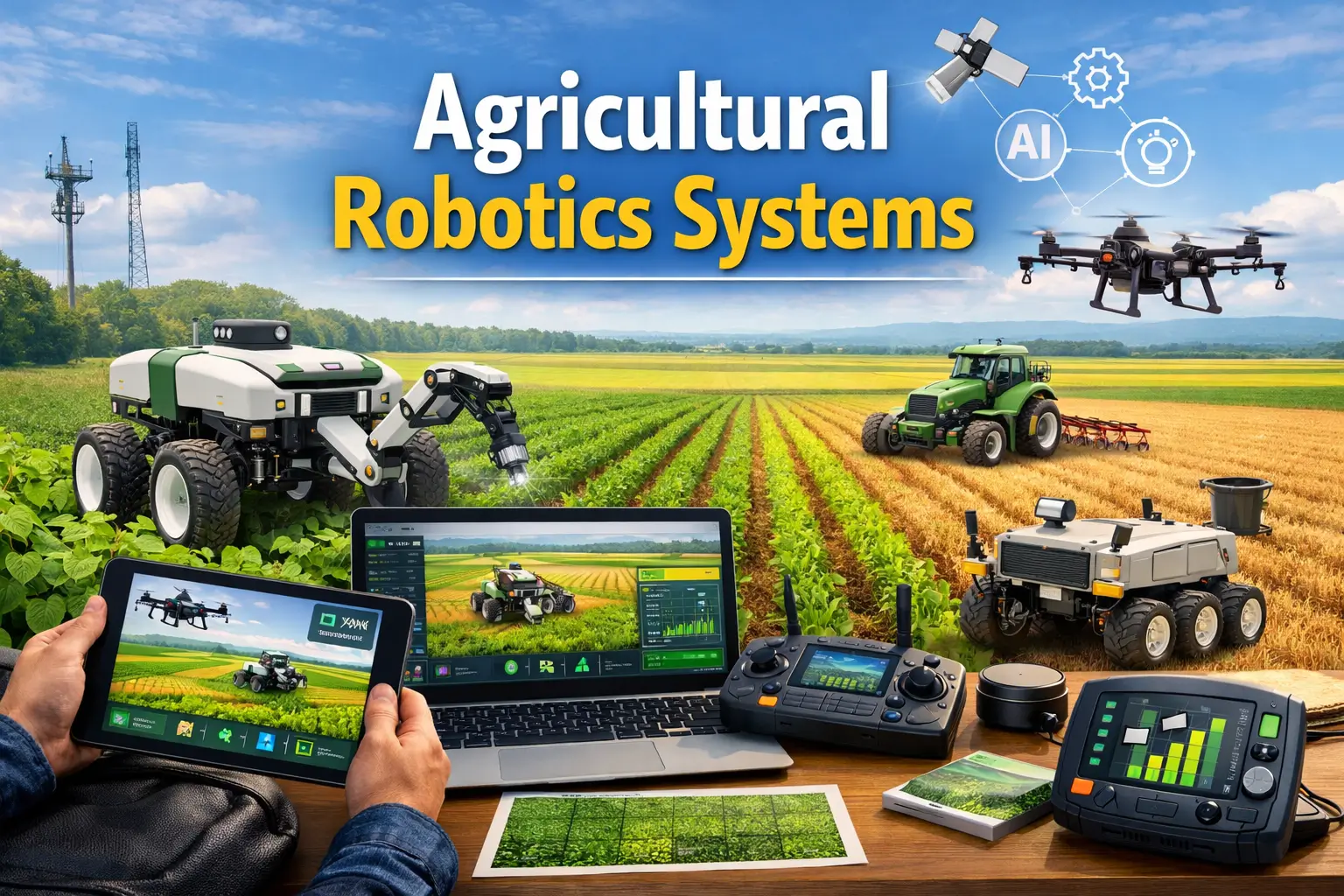 High-quality course image for Agricultural Robotics Systems training and automation
