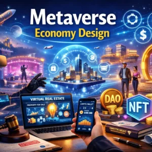 High-quality course image for Metaverse Economy Design training and innovation