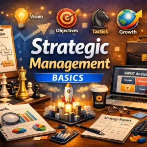 Professional course image for Strategic Management Basics training