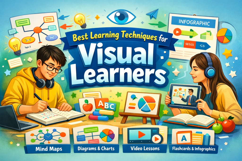 Best learning techniques for Visual learners