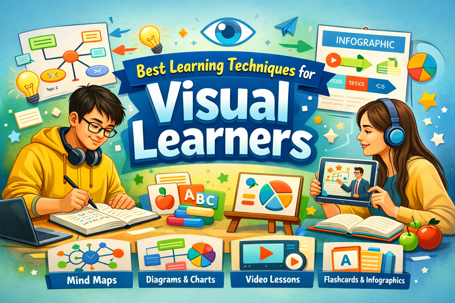 Best Learning Techniques for Visual Learners to Improve Retention
