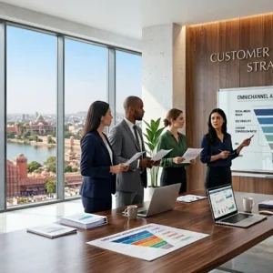Professional Business Consulting Fundamentals course image with strategy and management visuals