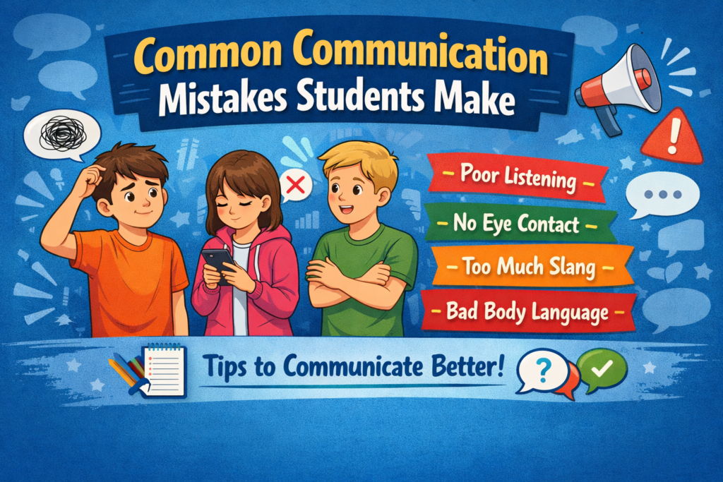 COMMON COMMUNICATION MISTAKE STUDENT MAKE
