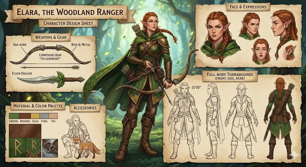 Professional Character Design course image with creative character sketches and digital art visuals