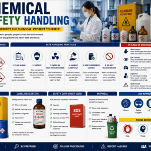 Professional learning chemical safety handling procedures and workplace hazard management