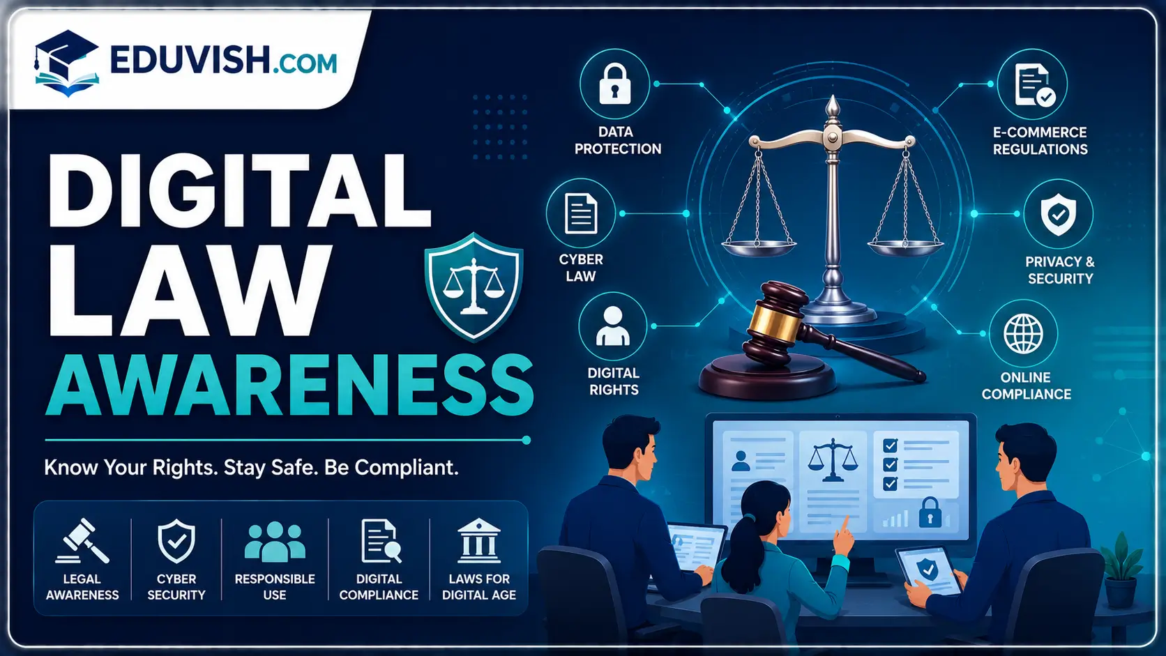 Digital Law Awareness Course covering cyber law and data privacy