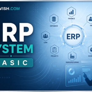 Student learning ERP system software and enterprise business processes