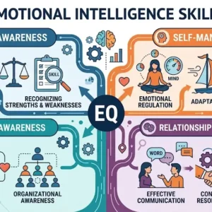 Professional educational course image for Emotional Intelligence Skills with modern visuals