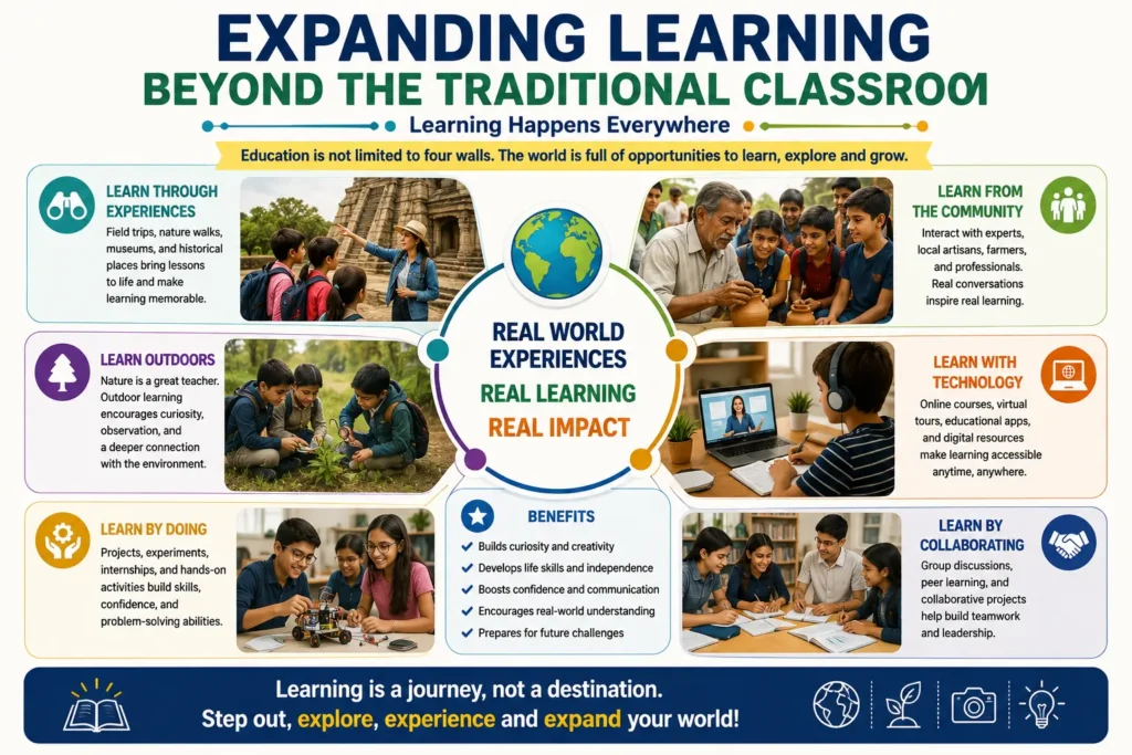 Expanding learning beyond the traditional classroom