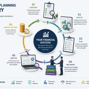 Financial Planning Advisory course image with finance and advisory visuals