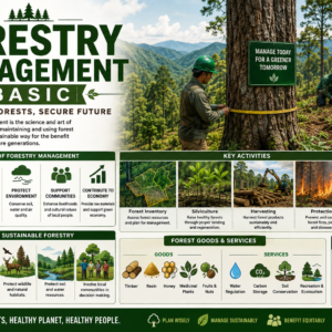 Forestry Management Basics Course covering forest conservation and sustainable forestry