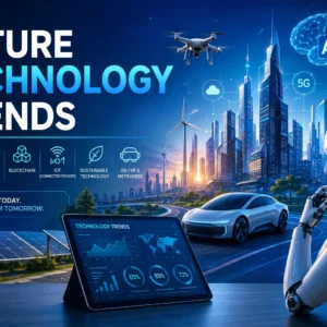 Professional Future Technology Trends course image with futuristic visuals
