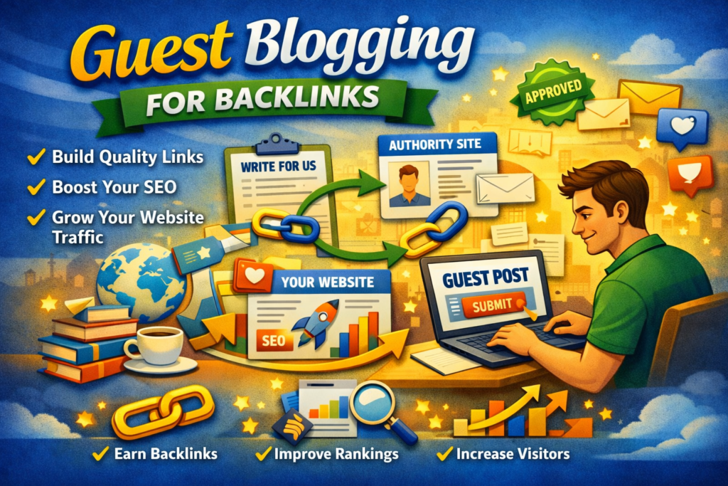 Guest Blooging for Backlinks