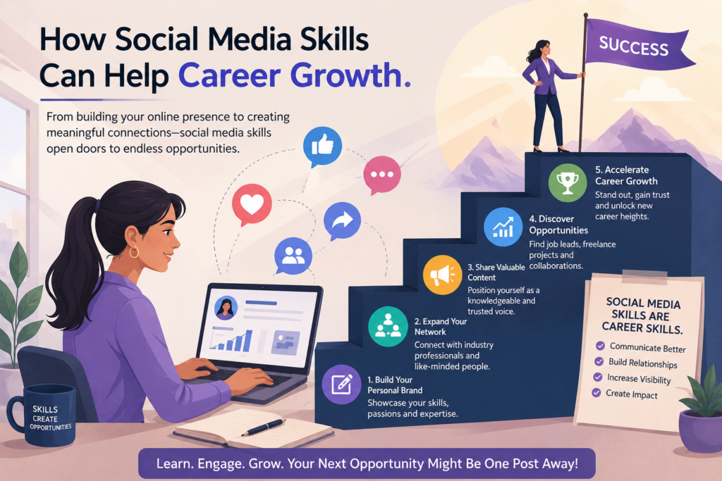 How Social Media Skills Can Help Career Growth