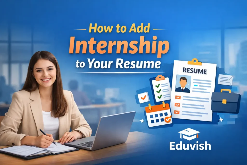 How to Add Internship to Your Resume