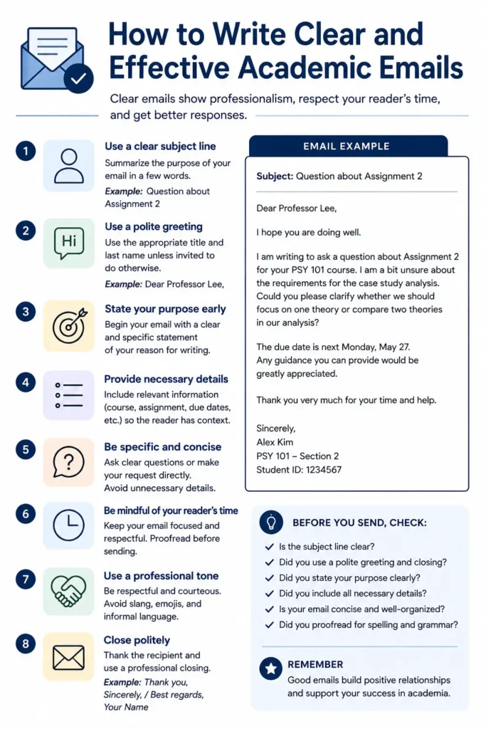 How to Write Clear and Effective Academic Emails