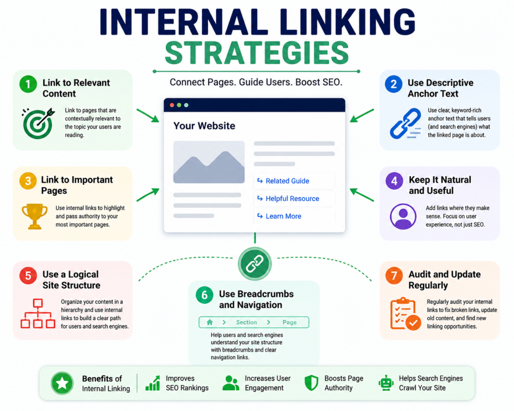 Internal linking strategies