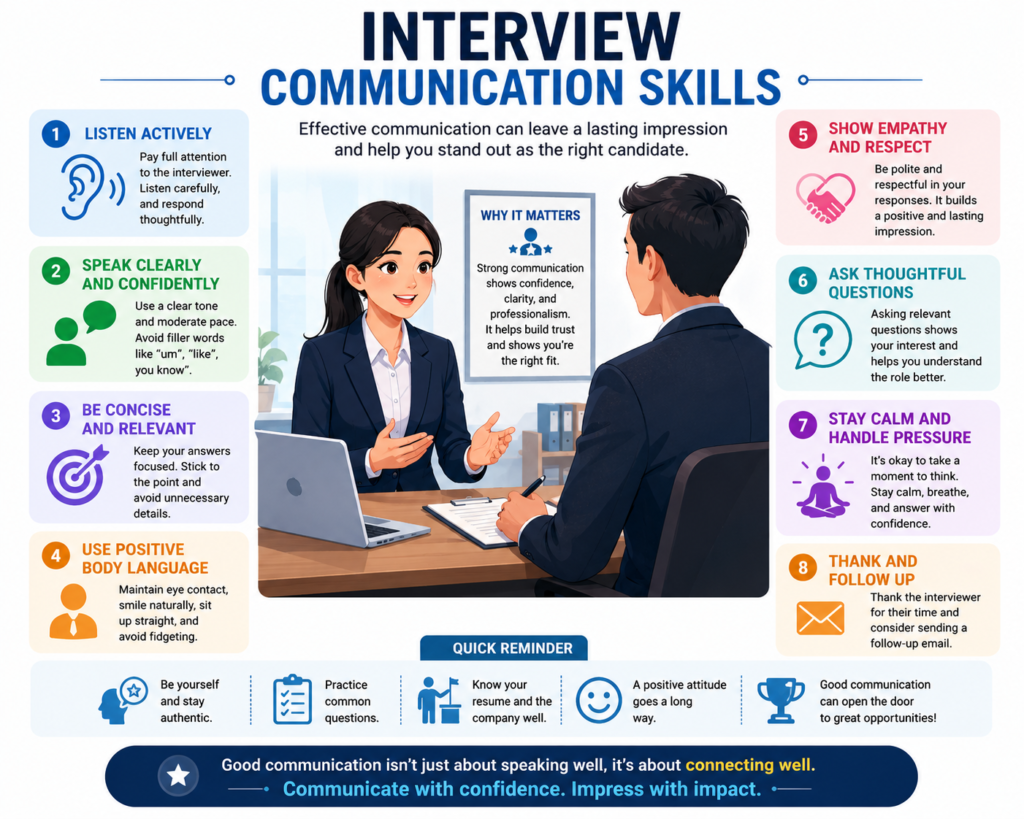Interview communication skills