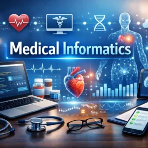 Professional course image for Medical Informatics with modern healthcare visuals